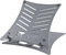 K&M 12197 Laptop-Stand (gray)