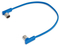 RockBoard Flat MIDI Cable 11 13/16 in (30cm / blue)