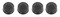 Stagg LP VOL TONE BUTTONS BLACK HAT