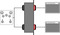 Temple Audio Design 2-Way Jack Patch Module Pro / 2X Mod Pro