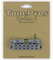 TonePros T3BT Tune-O-Matic Metric Posts (chrome)