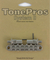 TonePros TPFA Metric Aluminum Tune-O-Matic Bridge with Bell Brass Saddles (nickel)