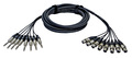 ALVA 8x XLR f / 8x TRS (2m) XLR to Jack Multicore Cables