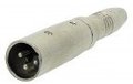 Alpha Audio XLR to 6.3mm Jack Adaptor (Male XLR to Female Jack)