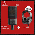 Austrian Audio OC818 Studio Set (black) Microfone Condensador de grande Diafragma