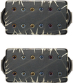 Bare Knuckle Warpig Calibrated Covered Set (black battleworn, 4 conductor) Electric Guitar Pickup Sets