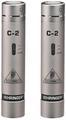 Behringer C-2 Studio Condenser Microphones (1 matched pair) Small Diaphragm Stereo Pairs