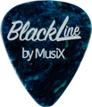 BlackLine Classic Turquoise Medium (.71mm) Guitar Picks