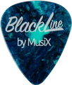 BlackLine Classic Turquoise Thin (.46mm) Plettri per Chitarra