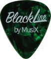 BlackLine Designer Green Pearl Medium (.71mm) Plettri per Chitarra