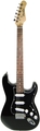 BlackLine ELS-50 (black) Guitares électriques modèle ST