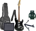 BlackLine ELS-50 Starter Set (black) Sets de guitarra eléctrica para principiante