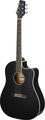 BlackLine SA35 DSCE-BK (black) Cutaway Acoustic Guitars with Pickups