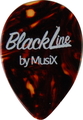 BlackLine Shell - Non Standard Shape 358 Medium (.71mm) Guitar Picks