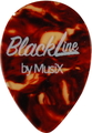 BlackLine Shell - Non Standard Shape 358 Thin (.46mm) Guitar Picks