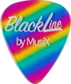 BlackLine Wild Rainbow Medium (.71mm) Guitar Picks