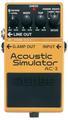 Boss AC-3 Acoustic Simulator Effetto Simulatore di Chitarre Acustiche