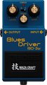 Boss BD-2W Blues Driver Waza Craft Pedal de Distorção