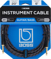 Boss BIC-20 Instrument Cable Cabo Jack-Jack 5m a <10m