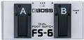 Boss FS-6 Dual Foot Switch Conmutadores de pie para amplificador de guitarra