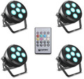 Cameo Root Par 6 Set 1 (black) Conjunto de Efeitos de Luz