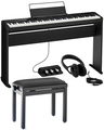 Casio PX-S3000 Bundle (black, w/bench, sustain pedal, stand, headphones) Piani Digitali