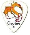 Clayton Plektrum Fire Breathers Medium (assorted)