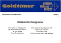 Coda Goldtimer Band 8 / 8 Bekannte Evergreens Livros de música para acordeão