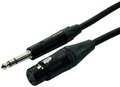 Contrik NMK SP3 (black, 0.5m) Cavo Del Segnale Xlr Femmina-Jack Stereo fino a 1m