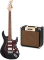 Cort G110 Starter Pack (open pore black) E-Gitarren-Starter-Sets