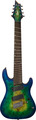Cort KX508MS Mark I (mariana blue burst) Guitares électriques 8 cordes