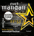 Curt Mangan Acoustic Guitar 80/20 Bronze Round Core String Set (12-53)