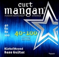 Curt Mangan Bass Guitar Nickel Wound 4 String Short Scale (40-100)