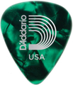 D'Addario 1CGP2-25 Green Pearl Celluloid Guitar Picks