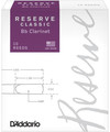 D'Addario Bb Clarinet Reserve Classic #3.5+ (strength 3.5+, 10 pack) Anches 3.5 pour Clarinettes en Sib (Boehm)