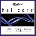 D'Addario Cello 1/4 Helicore Satz Mittel
