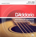 D'Addario EJ17 Phosphor Bronze, Medium Acoustic Guitar String Sets