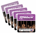 D'Addario EJ38H High Strung Nashville Tuning Acoustic Guitar 5-Pack String Sets