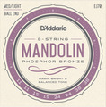 D'Addario EJ70 Mandolin 8 Strings Phos. Bronze Wound / Medium Light .011 - .038 Mandolin String Sets