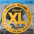 D'Addario EXL110+ Regular Light Plus 010-048 Jeux de cordes .010 pour guitare électrique