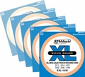 D'Addario EXL115W Light Top/Medium Bottom / 011-049 5-Pack Electric Guitar String Sets