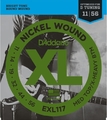 D'Addario EXL117 Medium Top/Heavy Bottom 011-056 Jeux de cordes .011 pour guitare électrique