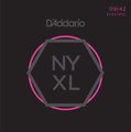 D'Addario NYXL0942 New York XL / Nickel Round Wound (.009-.042 - super light) Jeux de cordes .009 pour guitare électrique