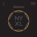 D'Addario NYXL1046 New York XL Pack of 3 Sets / Nickel Round Wound (.010-.046 - regular light)