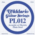 D'Addario PL 012 (single string) Cordes à l'unité pour guitare électrique
