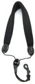 D'Addario SJA18 / Padded Sax Strap with Plastic Snap Hook (black) Saxophone Straps & Harnesses