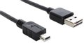 DeLock Easy-USB2.0-Kabel A-MiniB (1m) Câbles USB 2.0 A à Mini-B