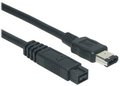 DeLock IEEE 1394B 9Pol/6Pol Cabo FireWire 9Pol/6Pol