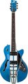 Duesenberg Mike Campbell I / 30th Anniversary Heartbreaker (blue/white) Guitares électriques Semi Hollowbody