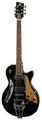 Duesenberg Starplayer TV (single color top - black) Guitares électriques Semi Hollowbody